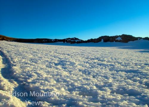 Crater of Mt Rainier